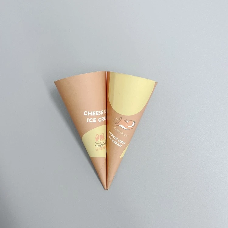 Custom Icecream Paper Cone
